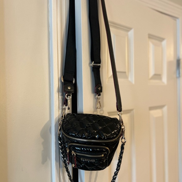 MZ Wallace Black Quilted Crossbody Bag - Picture 3 of 8